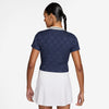 Nike Court Cltn Cropped Polo (W) (Navy)