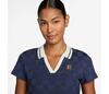 Nike Court Cltn Cropped Polo (W) (Navy)
