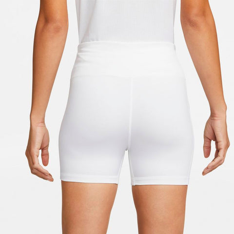 Nike Club High-Rise 4" Short (W) (White)