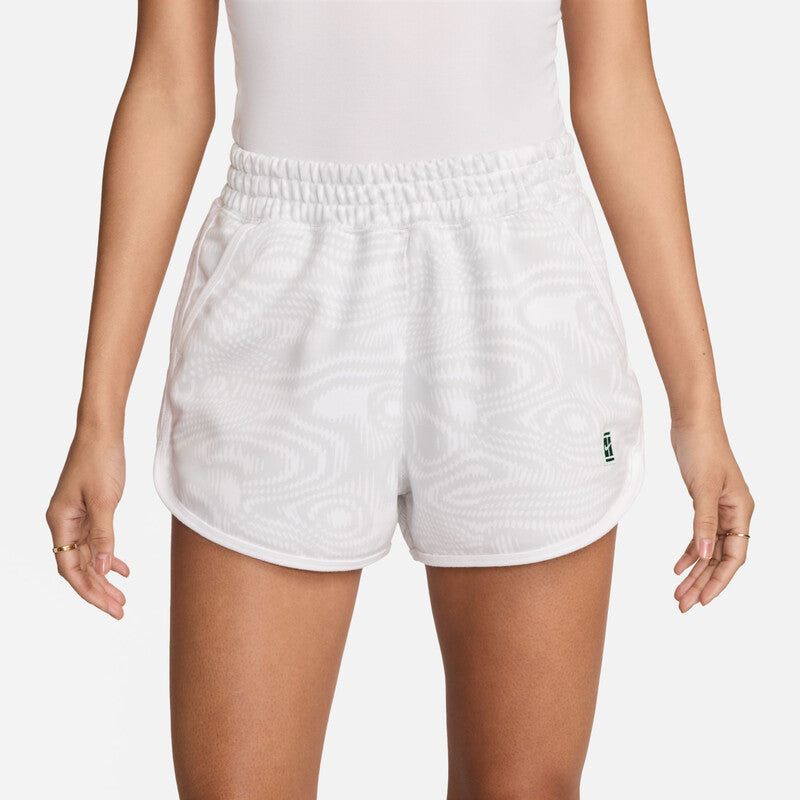 Nike Court Heritage Printed Short (W) (White)