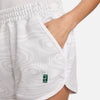 Nike Court Heritage Printed Short (W) (White)