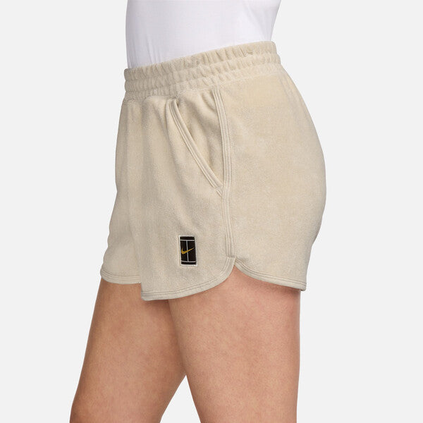 Nike Court Heritage Fleece Short (W) (Light Orewood Brown)