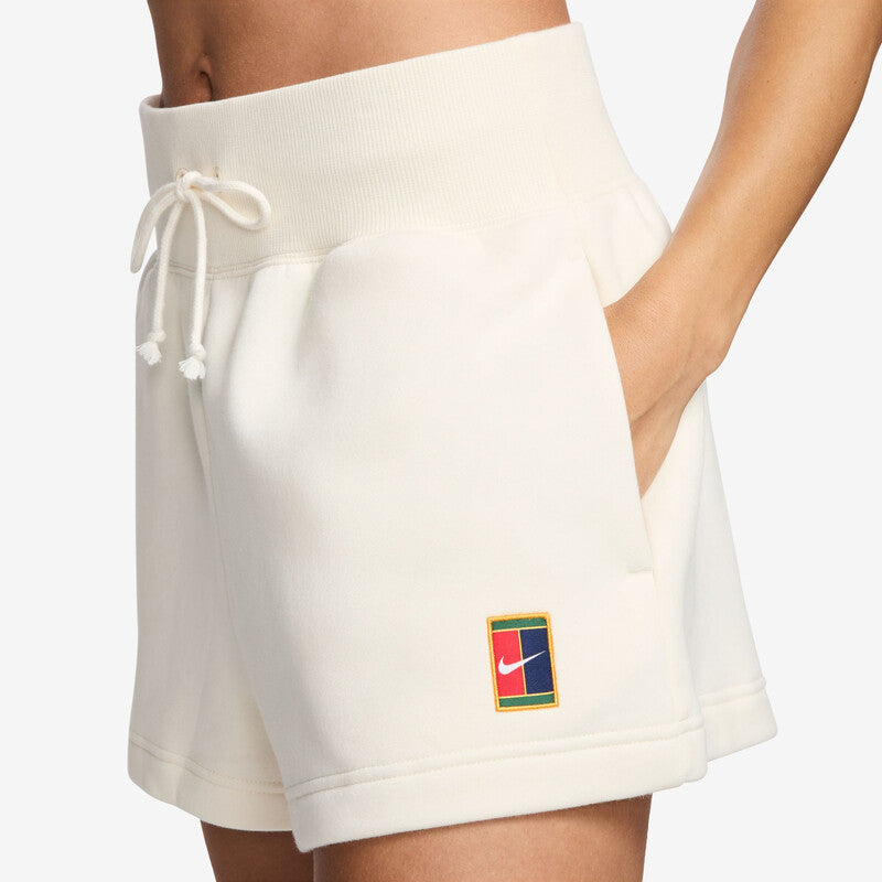 Nike Court Heritage Phoenix Fleece Short (W) (Ivory)