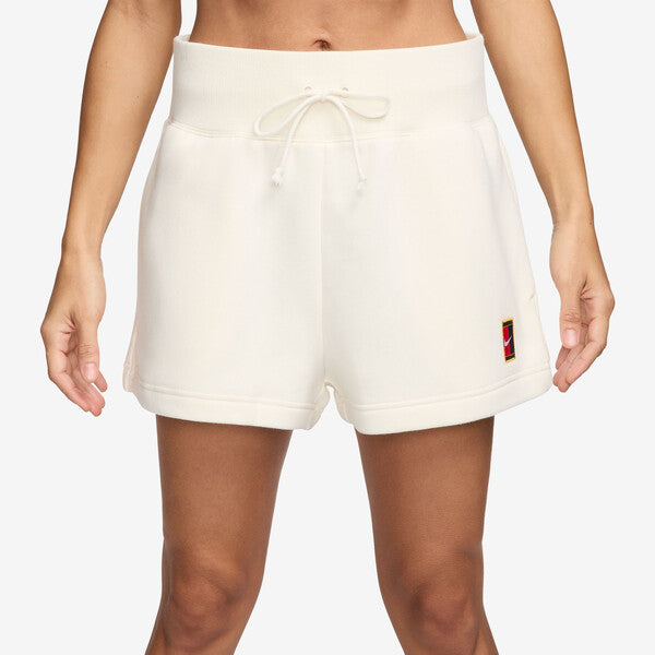 Nike Court Heritage Phoenix Fleece Short (W) (Ivory)