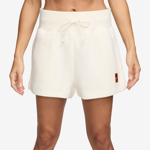 Nike Court Heritage Phoenix Fleece Short (W) (Ivory)