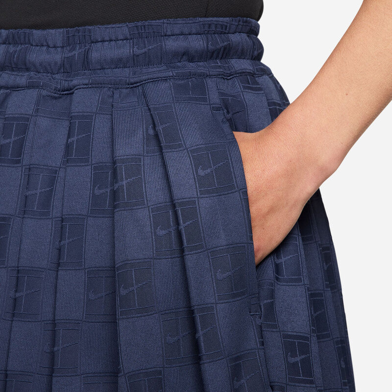 Nike Court Cltn High-Rise Short (W) (Navy) Nike