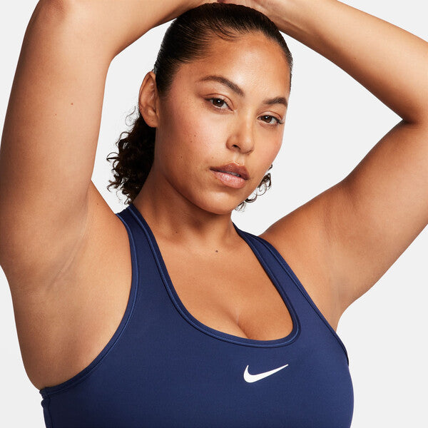 Nike Swoosh Medium Support Bra (W) (Midnight Navy)