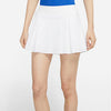 Nike Club Short Tennis Skirt (W) (White)