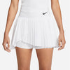 Nike Court Advantage Pleated Skirt (W) (White)