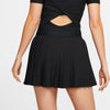 Nike Court Advantage Pleated Skirt (W) (Black)