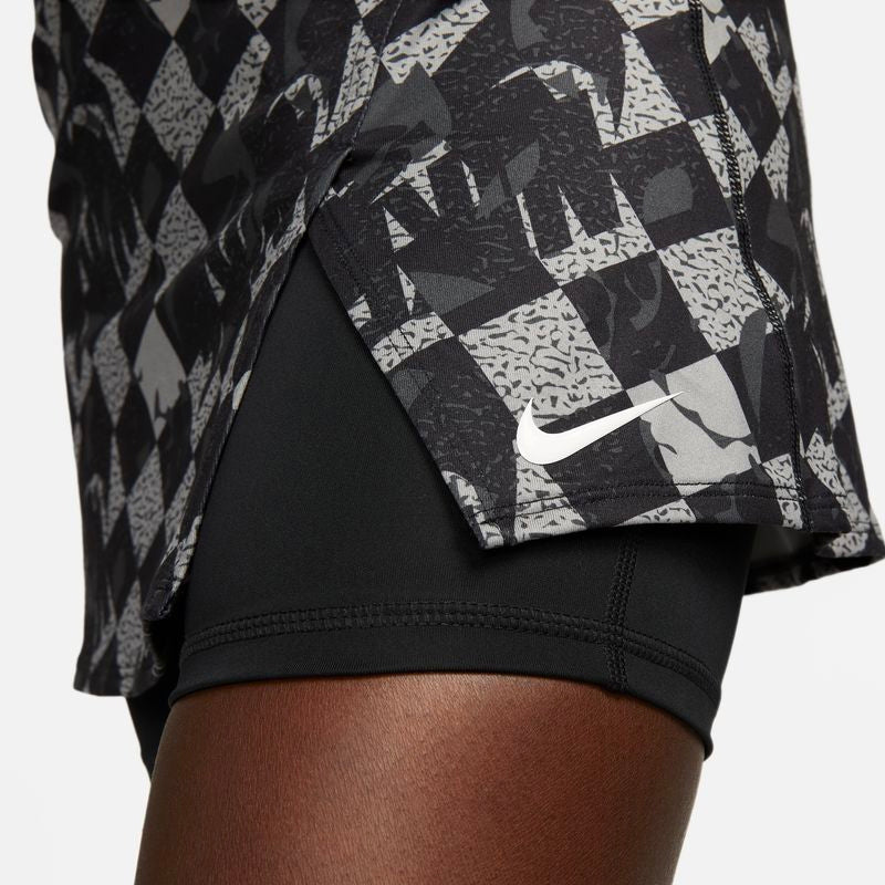 Nike Court Victory Printed Skirt (W) (Black)