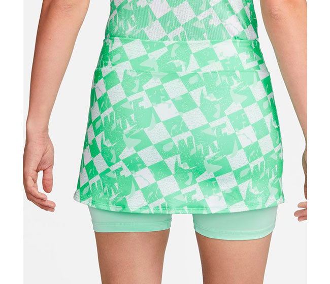 Nike Court Victory Printed Skirt (W) (Mint Green)