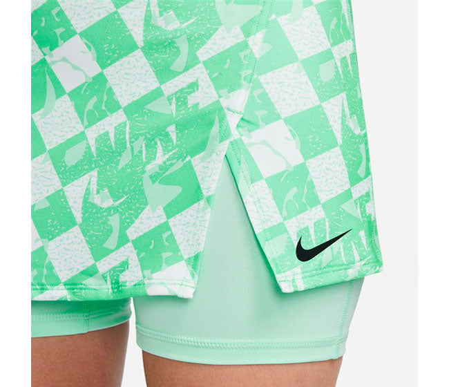 Nike Court Victory Printed Skirt (W) (Mint Green)