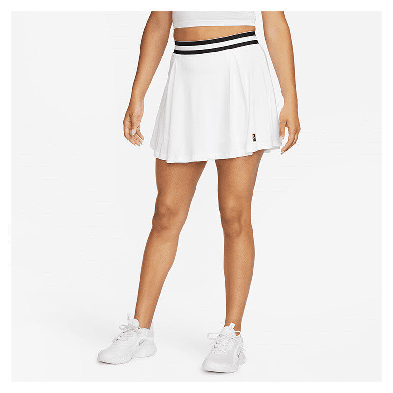 Nike Court Dri-Fit Heritage Skirt (W) (White)