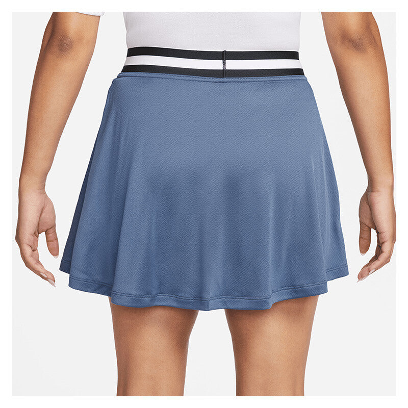 Nike Court Dri-Fit Heritage Skirt (W) (Diffused Blue)
