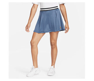 Nike Court Dri-Fit Heritage Skirt (W) (Diffused Blue)