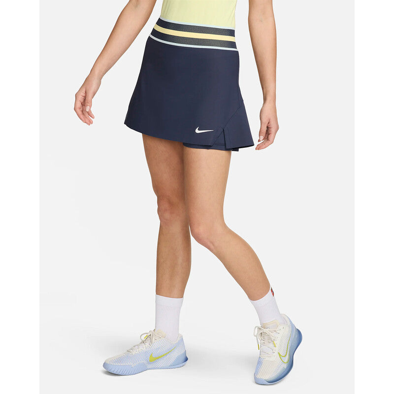Nike Court Slam Roland Garros Skirt (W) (Thunder Blue)
