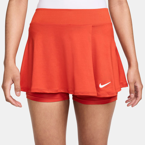 Nike Court Victory Flouncy Skirt (W) (Rust Factor)