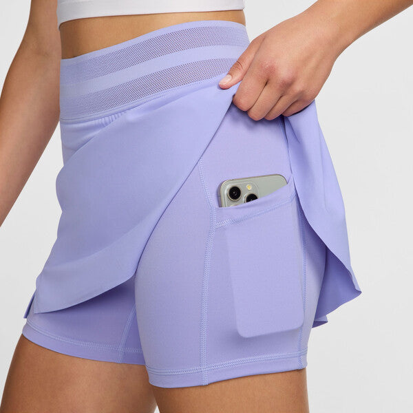 Nike Court Slam New York Skirt (W) (Purple Pulse)