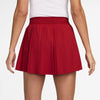 Nike Court Advantage Ace Pleated Skirt (W) (Red)