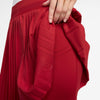 Nike Court Advantage Ace Pleated Skirt (W) (Red)