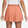 Nike Court Advantage Ace Pleated Skirt (W) (Apricot Agate)
