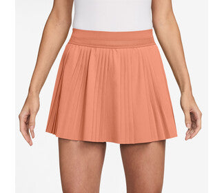 Nike Court Advantage Ace Pleated Skirt (W) (Apricot Agate)