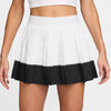 Nike Court Advantage Pleated Stripe Skirt (W) (White) Nike