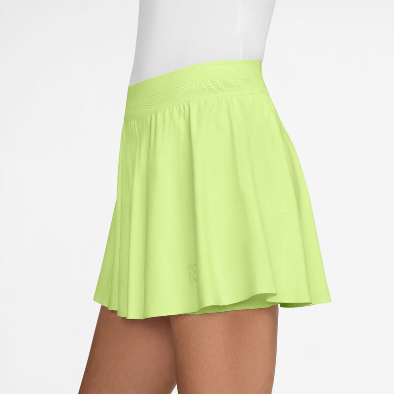 Nike Court Advantage Ace 13" Skirt (W) (Lt Lemon Twist) Nike CN79KO-YEL-L