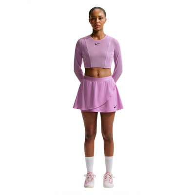 Nike Court Slam Woven Rg Skirt (W) (Lt Magenta)