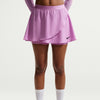Nike Court Slam Woven Rg Skirt (W) (Lt Magenta)