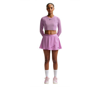 Nike Court Slam Woven Rg Skirt (W) (Lt Magenta)