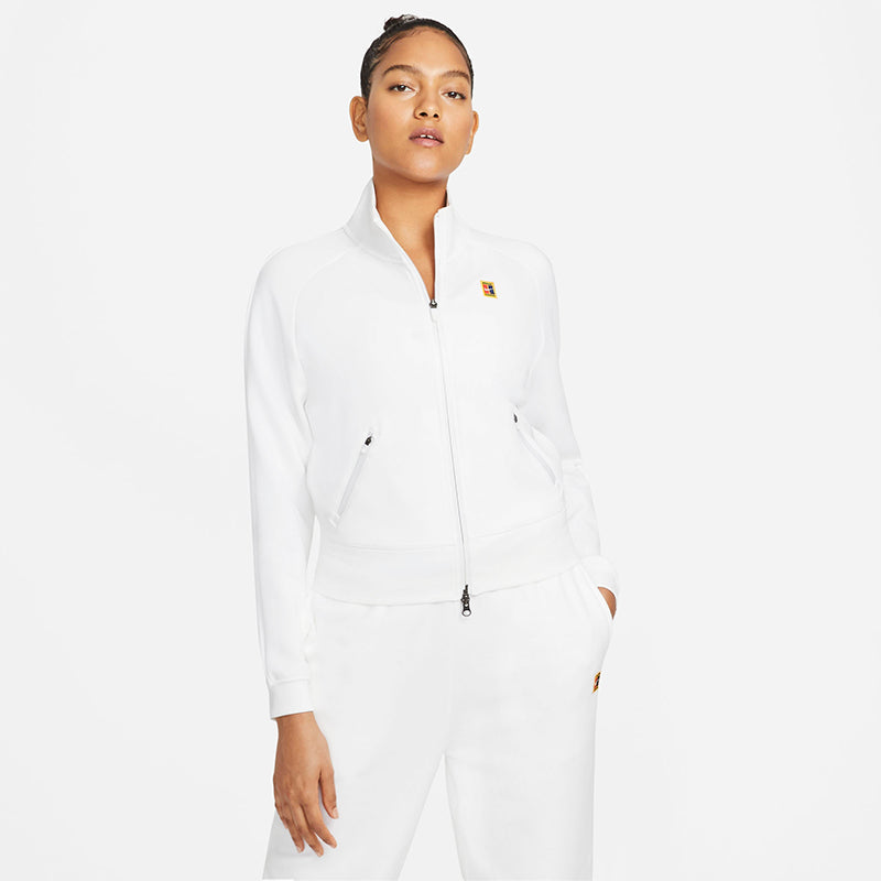 Nike Court Heritage Jacket Full-Zip (W) (White)