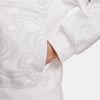 Nike Court Heritage Printed Hoodie (W) (White)