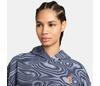 Nike Court Heritage Printed Hoodie (W) (Thunder Blue)