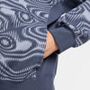 Nike Court Heritage Printed Hoodie (W) (Thunder Blue)