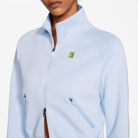 Nike Court Heritage Full-Zip Jacket (W) (Grey)