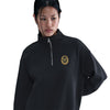 Nike Phoenix Fleece Long Sleeve 1/4 Zip (W) (Midnight Navy) Nike