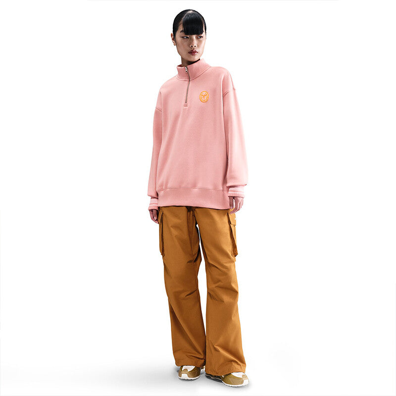 Nike Phoenix Fleece Long Sleeve 1/4 Zip (W) (Midnight Navy) Nike