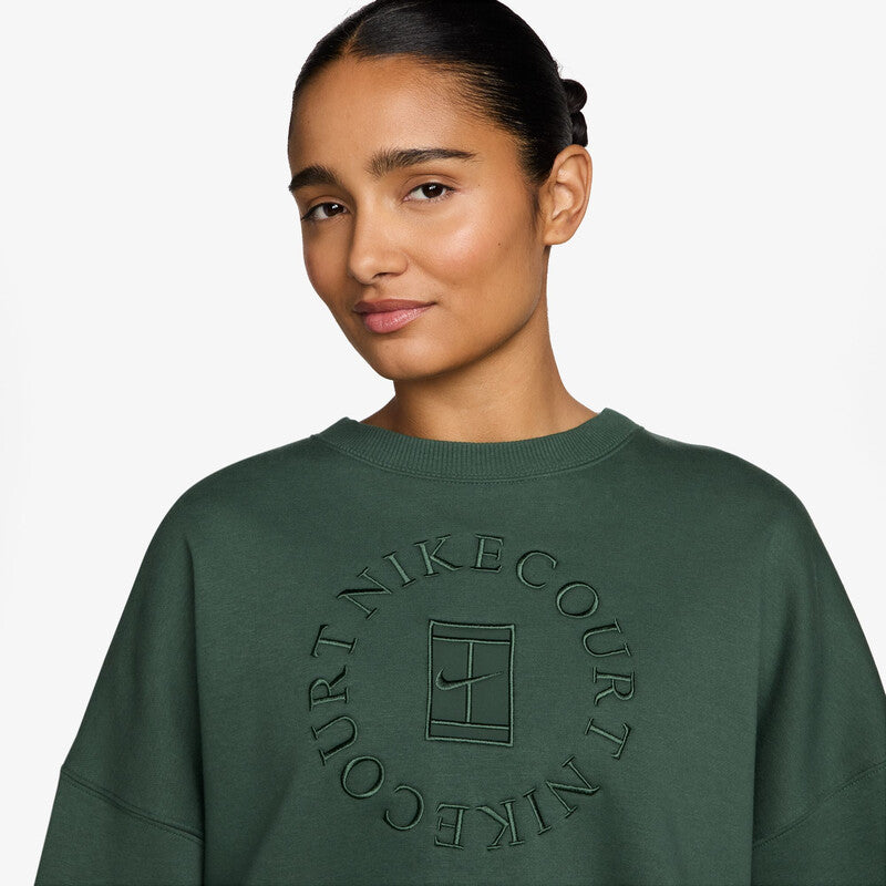 Nike Court Heritage Phoenix Fleece Crew Sweatshirt Ii (W) (Fir) Nike