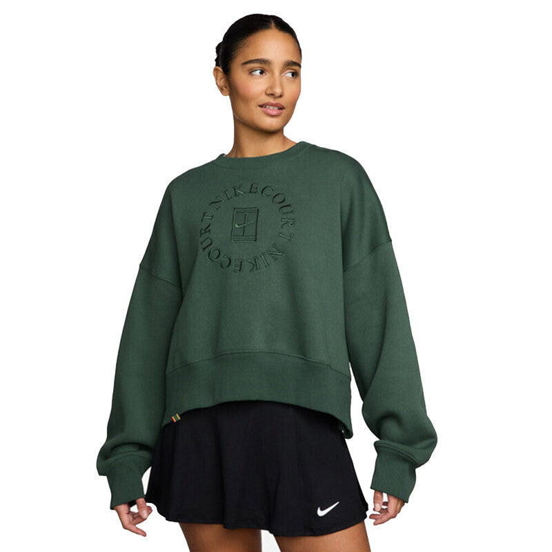 Nike Court Heritage Phoenix Fleece Crew Sweatshirt Ii (W) (Fir) Nike