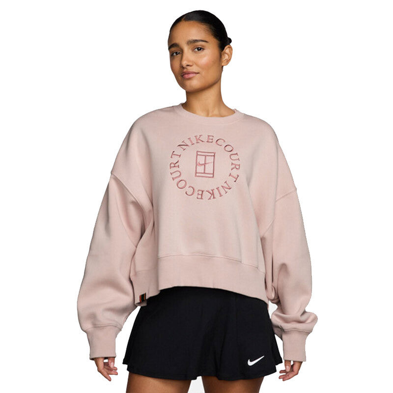 Nike Court Heritage Phoenix Fleece Crew Sweatshirt Ii (W) (Fir) Nike