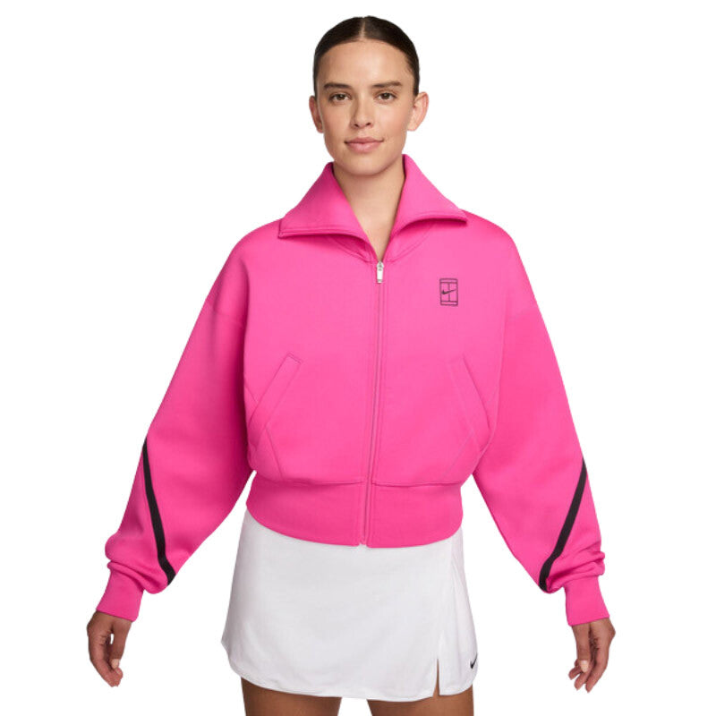 Nike Court Advantage Full-Zip Jacket (W) (Lt Lemon Twist) Nike