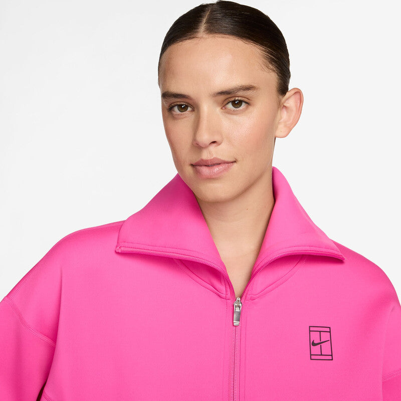 Nike Court Advantage Full-Zip Jacket (W) (Lt Lemon Twist) Nike
