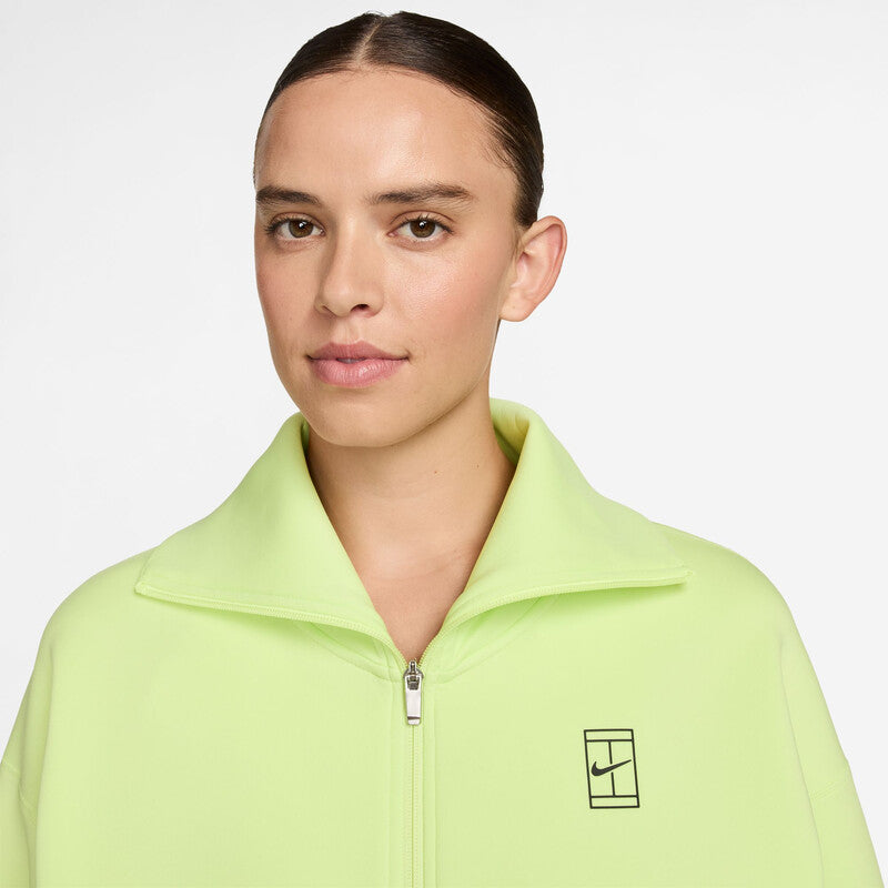 Nike Court Advantage Full-Zip Jacket (W) (Lt Lemon Twist) Nike CN815U-YEL-XS