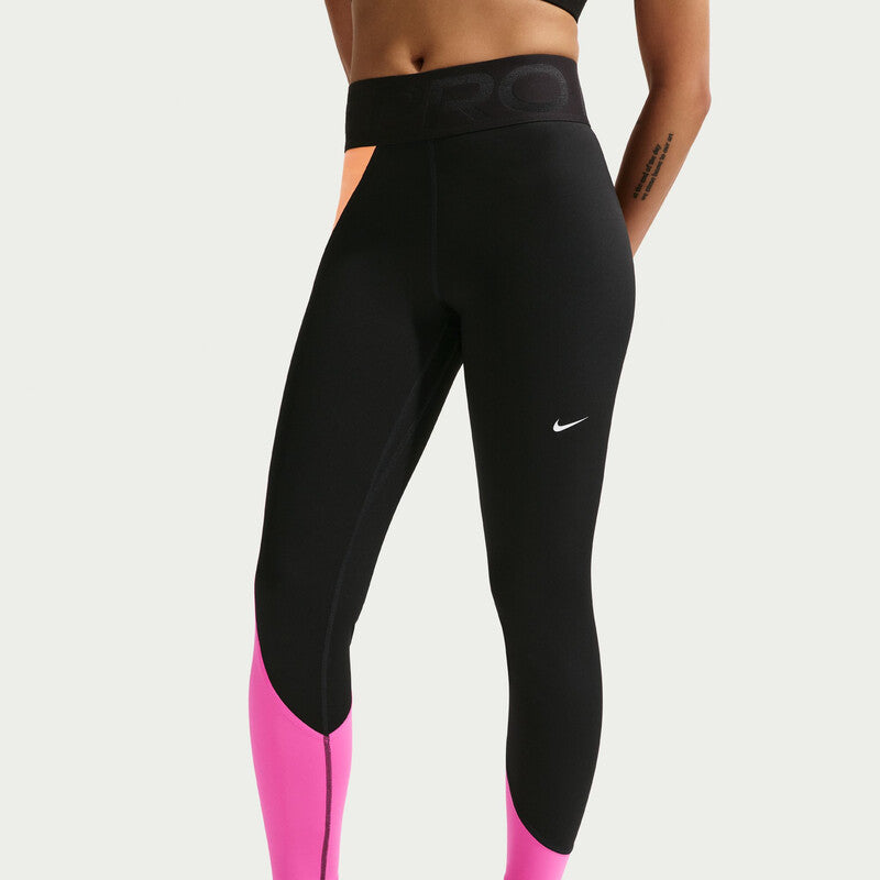 Nike Pro Sculpt High-Rise Speed Tight (W) (Black/Yellow) Nike