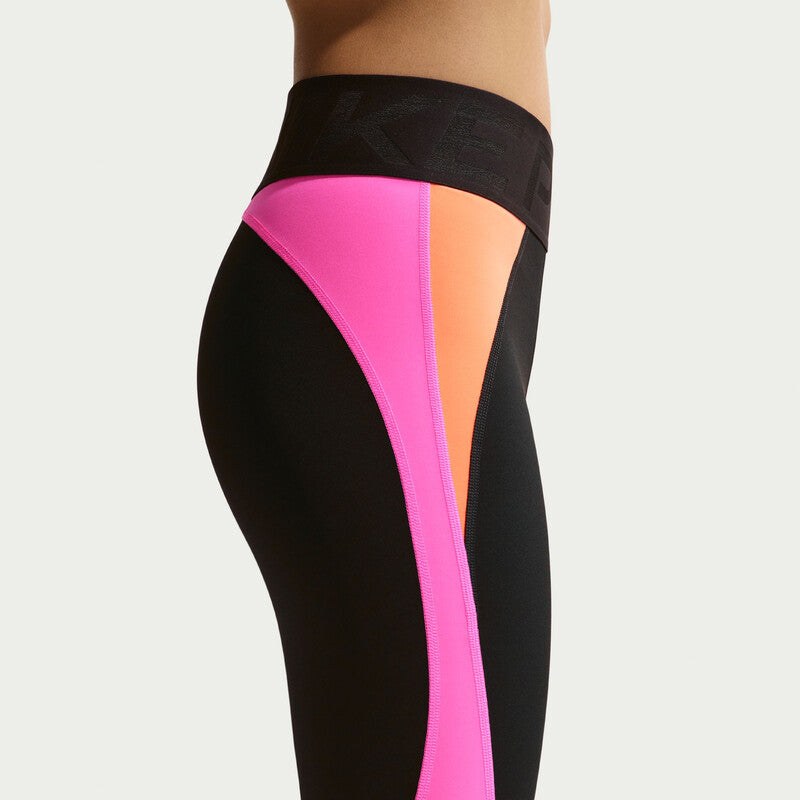 Nike Pro Sculpt High-Rise Speed Tight (W) (Black/Yellow) Nike
