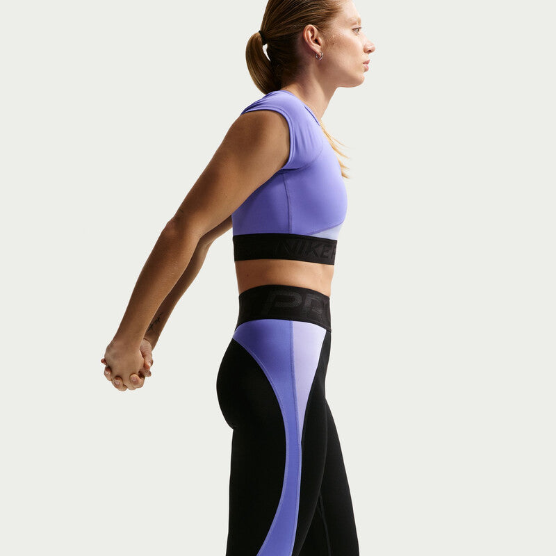 Nike Pro Sculpt High-Rise Speed Tight (W) (Black/Yellow) Nike