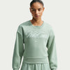Nike Court French Terry Crew Neck Sweatshirt (W) (Steam) Nike