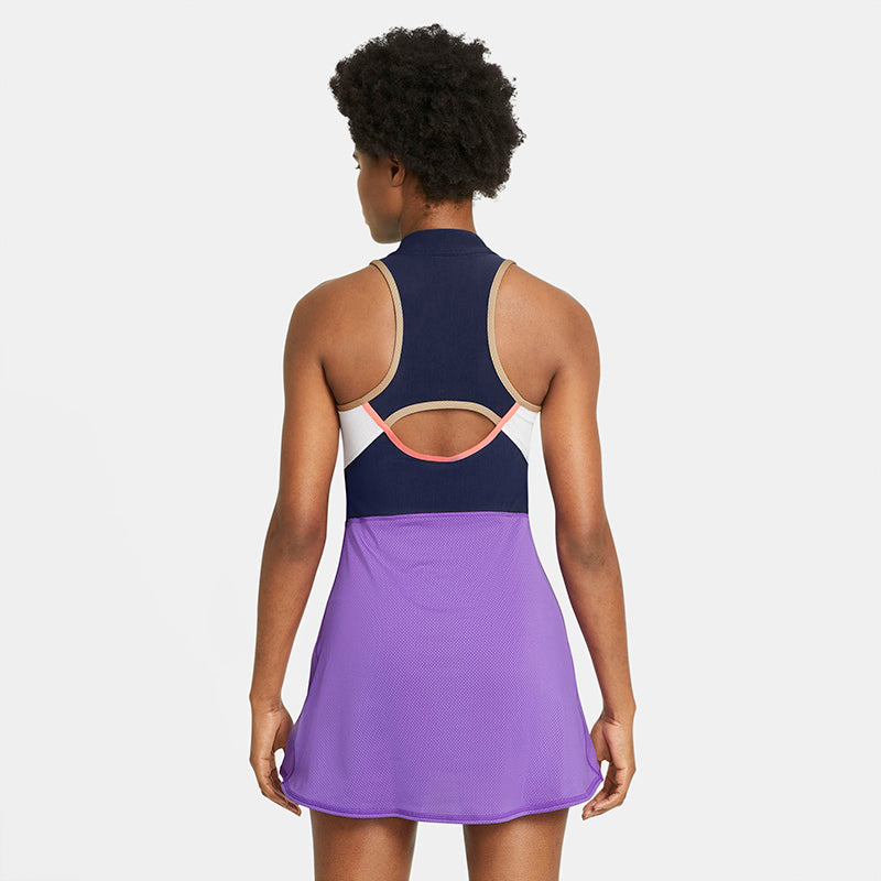 Nike Court Slam Dress Melbourne (W) (White/Purple) Nike